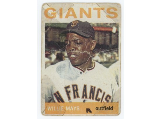 1964 Topps Baseball #150 Willie Mays