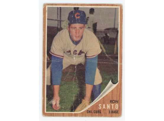 1962 Topps Baseball #170 Ron Santo
