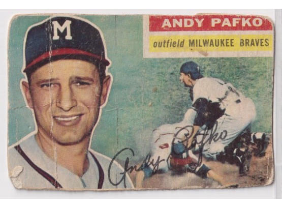1956 Topps #312 Andy Pafko High Number