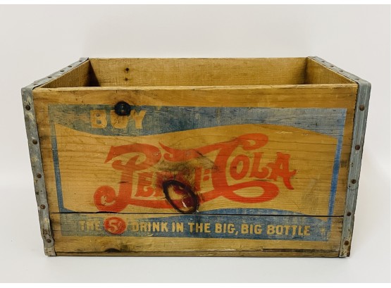 Antique Pepsi Cola Crate