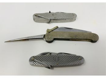 Collection Of (3) US Military Knives
