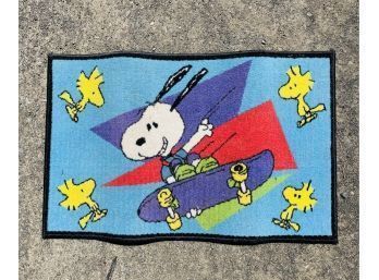 Vintage Snoopy Rug