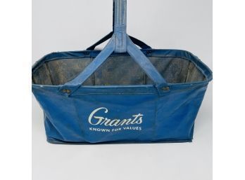 Vintage Grants Shopping Basket - Vinyl