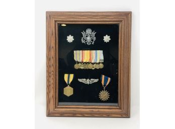 Framed Military Medals