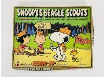 Vintage Snoopy And Beagle Scouts Play Kit