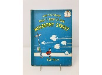 And To Think That I Saw It On Mulberry Street - Vintage Seuss