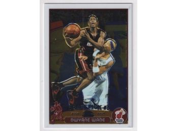 2003 Topps Chrome Basketball #115 Dwayne Wade Rookie Card