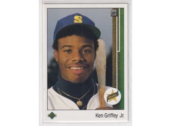 1989 Upper Deck Baseball #1 Ken Griffey Jr Rookie Card
