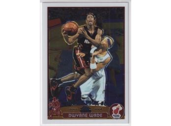 2003 Topps Chrome Basketball #115 Dwayne Wade Rookie