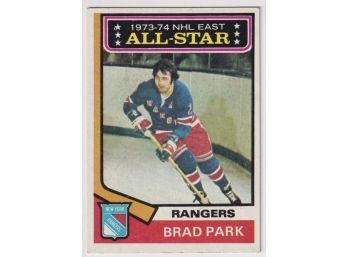 1974-75 Topps Hockey #131 Brad Park All-Star