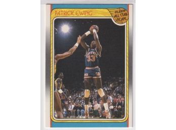 1988-89 Fleer Basketball #130 Patrick Ewing All-Star