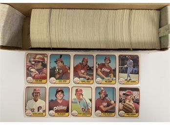 1981 Fleer Baseball Complete Set - (Card Number 660 Is Misnumbered  - Card #6 Is 660/ 659/660 Cards)
