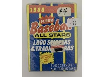 Factory Sealed 1988 Fleer Baseball All Stars Complete Set