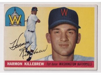 1955 Topps #124 Harmon Killebrew Rookie