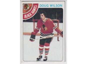 1978-79 Topps Hockey #168 Doug Wilson Rookie