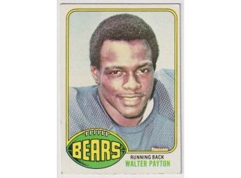 1976 Topps Football Walter Payton Rookie