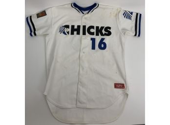 1994 Memphis Chicks Game-Used Jersey With 125th Anniversary MLB Patch