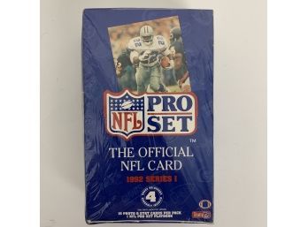 1992 Pro Set Football Series 1 Unopened Box