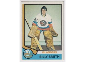 1974-75 Topps Hockey #82 Billy Smith