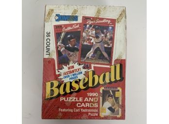 Unopened 1990 Donruss Baseball Sealed Wax Box