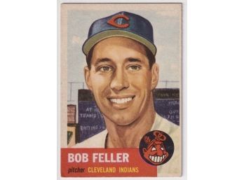 1953 Topps #54 Bob Feller