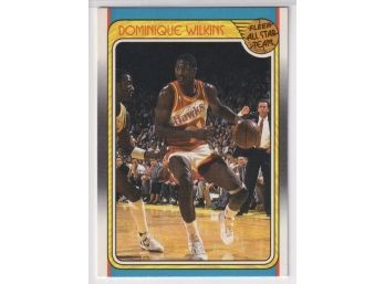 1988-89 Fleer Basketball #125 Dominique Wilkins All-Star