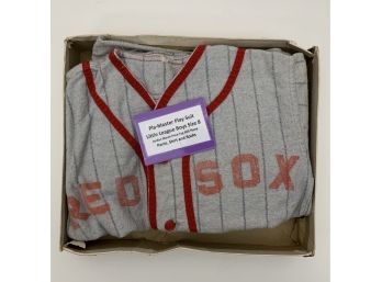 1950's PLA-Master Little League Boys Red Sox Size 8 Pants, Shirt, And Socks