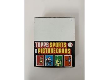 1987 Topps Baseball Rack Pack Box
