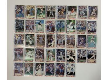 Lot Of 38 1982 Topps In Action Baseball Cards