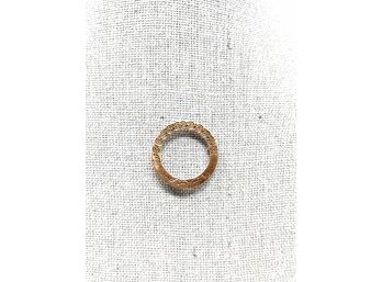 Vintage 10k Gold Circle Pin/Brooch