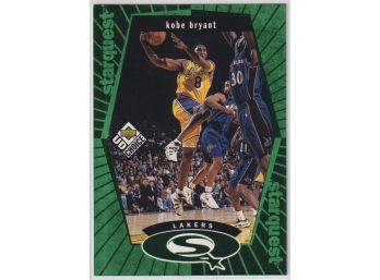 1998-99 Upper Deck Choice #SQ13 Kobe Bryant Starquest Green