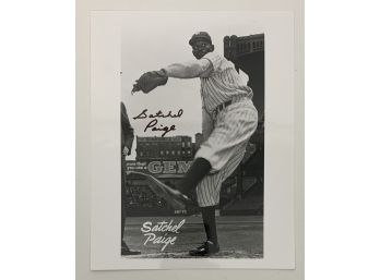 Signed Photograph Of Satchel Paige