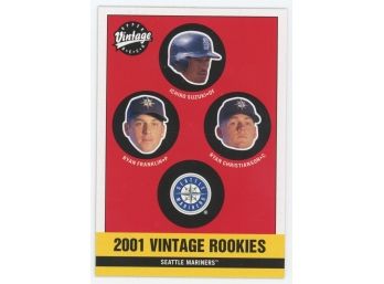 2001 Upper Deck Vintage #346 2001 Vintage Rookies - Including Ichiro