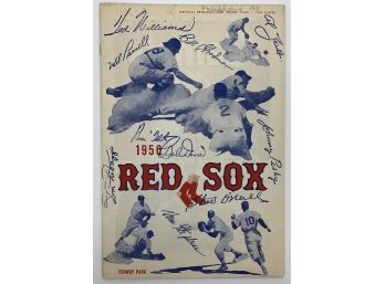 1950 Red Sox Vs. Philadelphia A's Program & Score Card - September 1, 1950 - Unscored