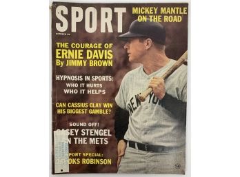 Sports Magazine October 1963 - Mantle