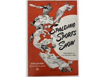 1945 Spalding Sports Show Program