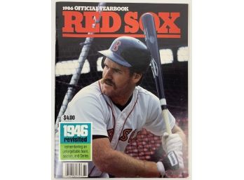 1986 Red Sox Yearbook