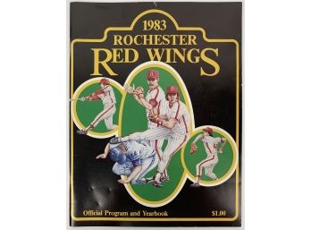 1983 Rochester Red Wings 100th Anniversary Program & Yearbook