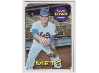 1969 Topps Baseball #533 Nolan Ryan 2nd Year