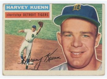 1956 Topps Baseball #155 Harvey Kuenn