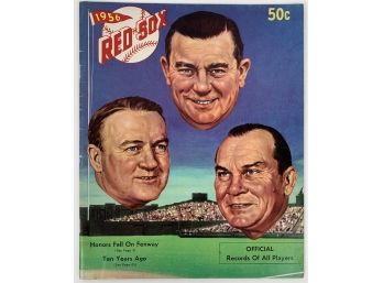 1956 Red Sox Yearbook