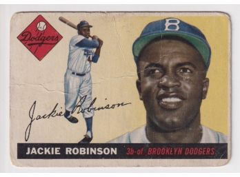 1955 Topps Baseball #50 Jackie Robinson
