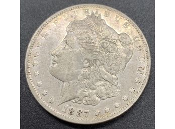 1887-O Morgan Head Silver Dollar