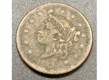 1839 Coronet Head Large Cent