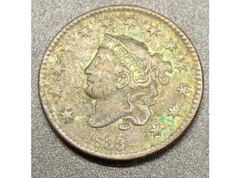 1833 Coronet Head Large Cent