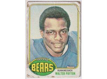 1976 Topps Walter Payton Rookie Filler Condition