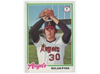 1978 Topps Baseball #400 Nolan Ryan