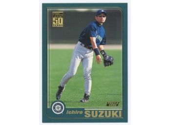 2001 Topps Baseball #726 Ichiro Suzuki Rookie