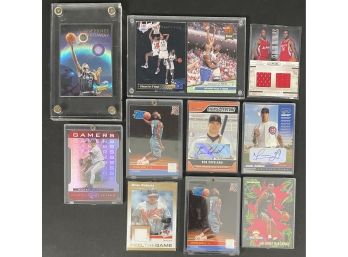 Assortment Of 1990's-2000's Rookies And Autograph Cards