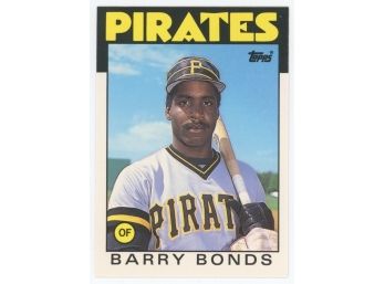 1986 Topps Traded #11T Barry Bonds Rookie